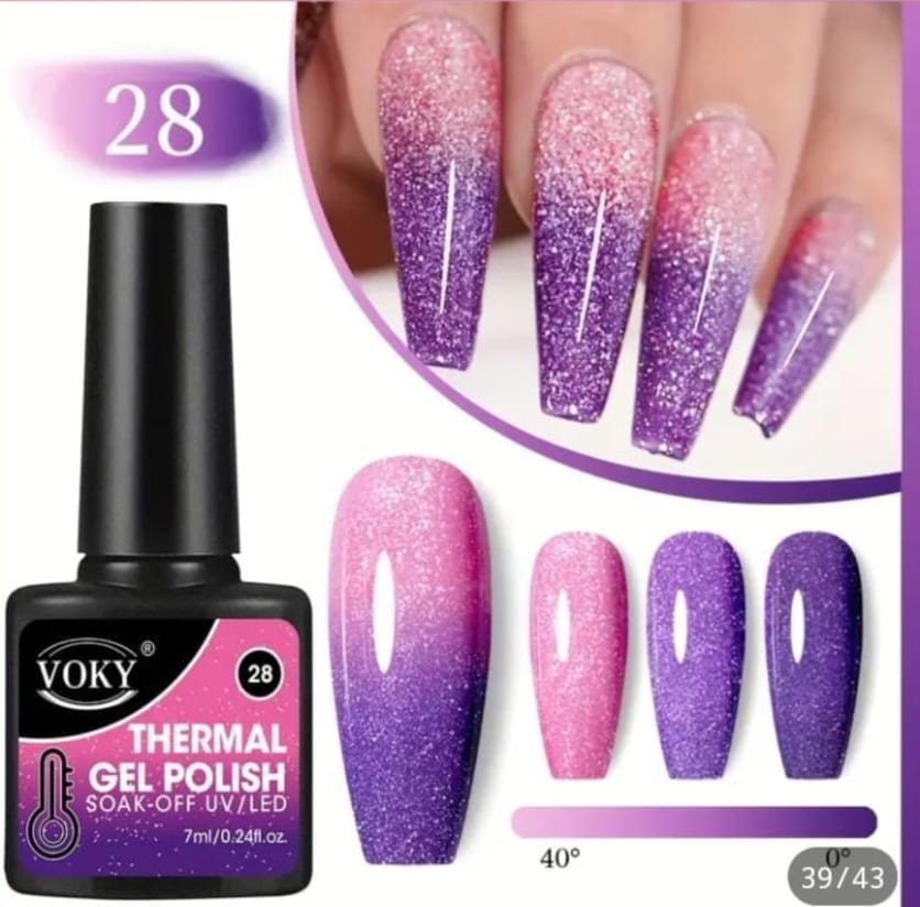 Thermal Color Changing Gel Polish