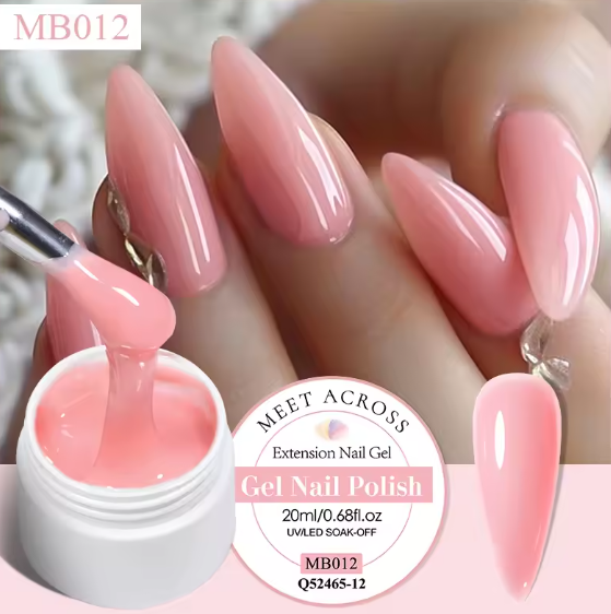 MEET ACROSS 20ml Hard Extension Nail Gel System