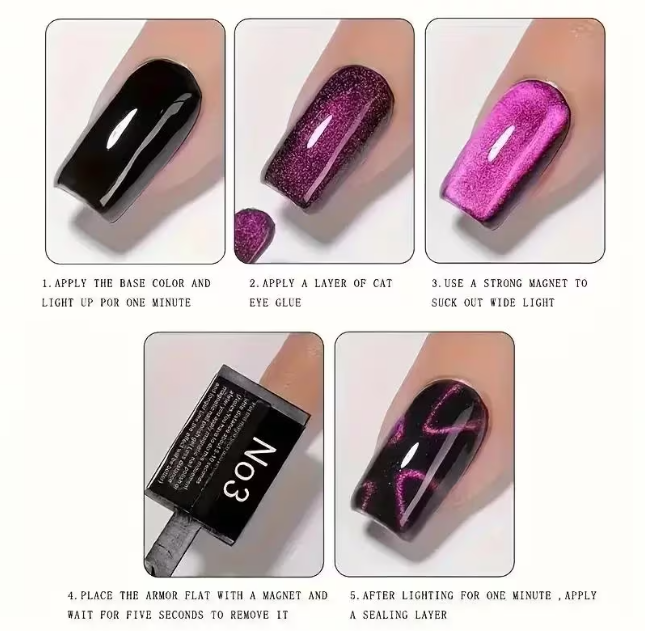 Rectangle Cat Eye Magnet - Image 8