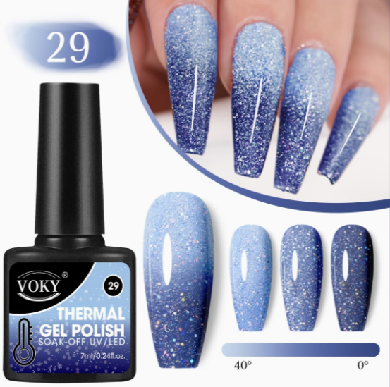 Thermal Color-Changing Gel Polish Set - Image 5
