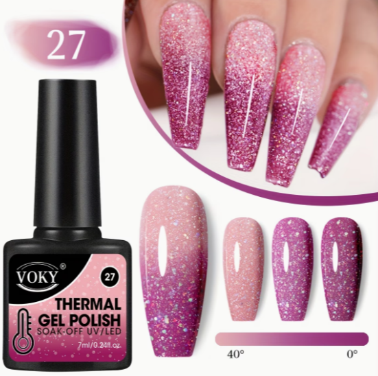 Thermal Color-Changing Gel Polish Set - Image 4