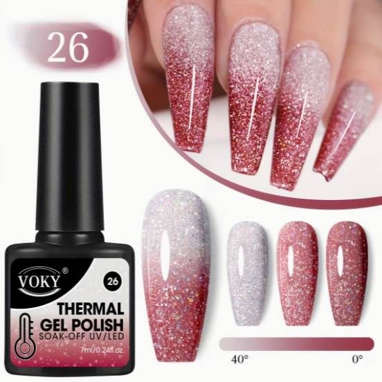Thermal Color-Changing Gel Polish Set - Image 3