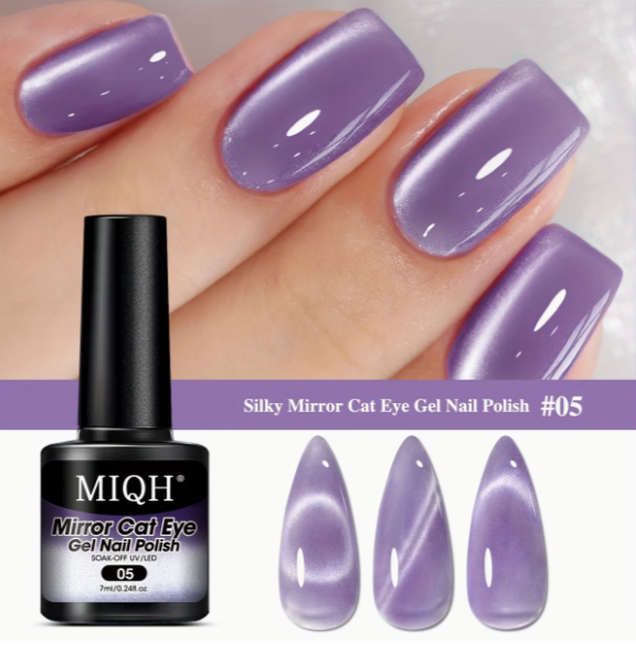 Mirror Cat Eye Gel Polish - Image 3