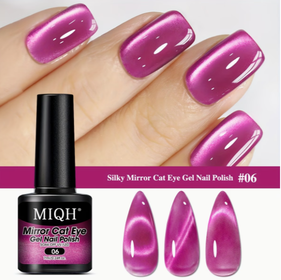 Mirror Cat Eye Gel Polish - Image 4