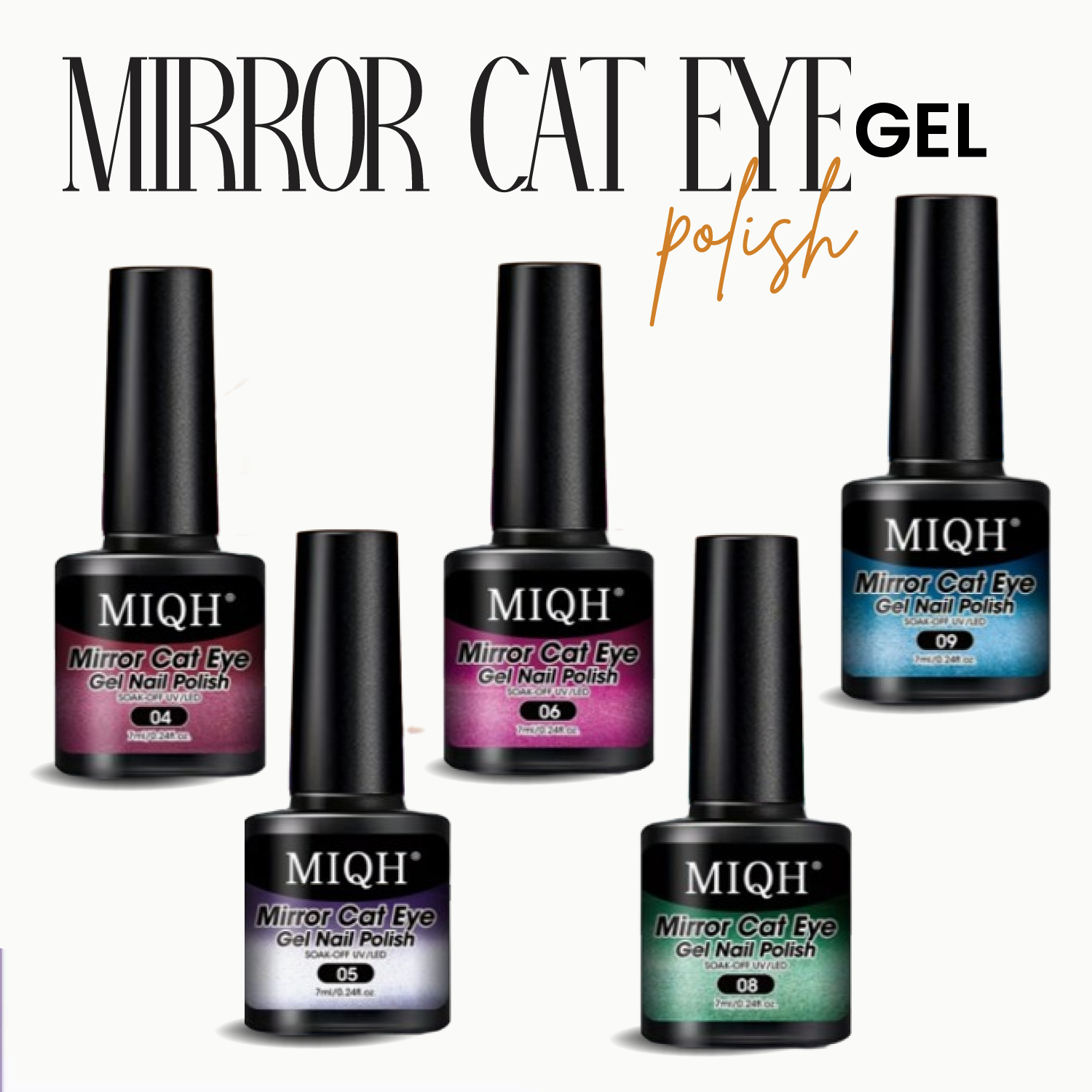 Mirror Cat Eye Gel Polish