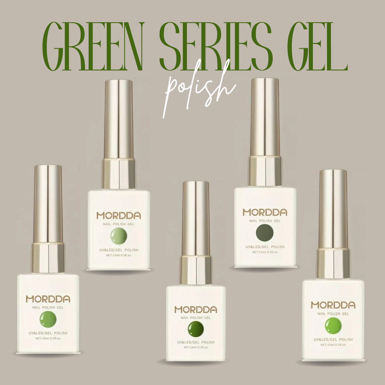 Green Series Gel Polish