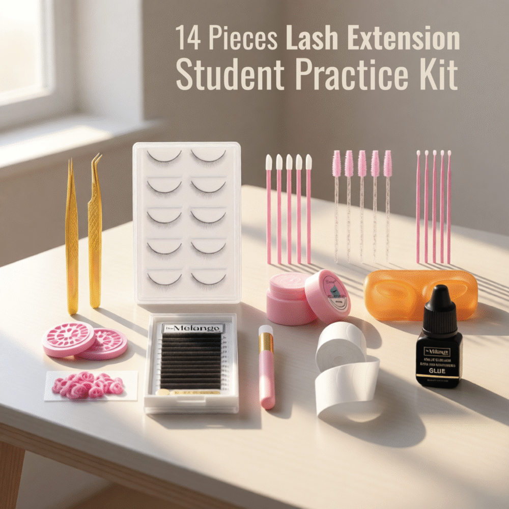 14 PCS Lash Extension Tool Kit – Professional Eyelash Starter Set