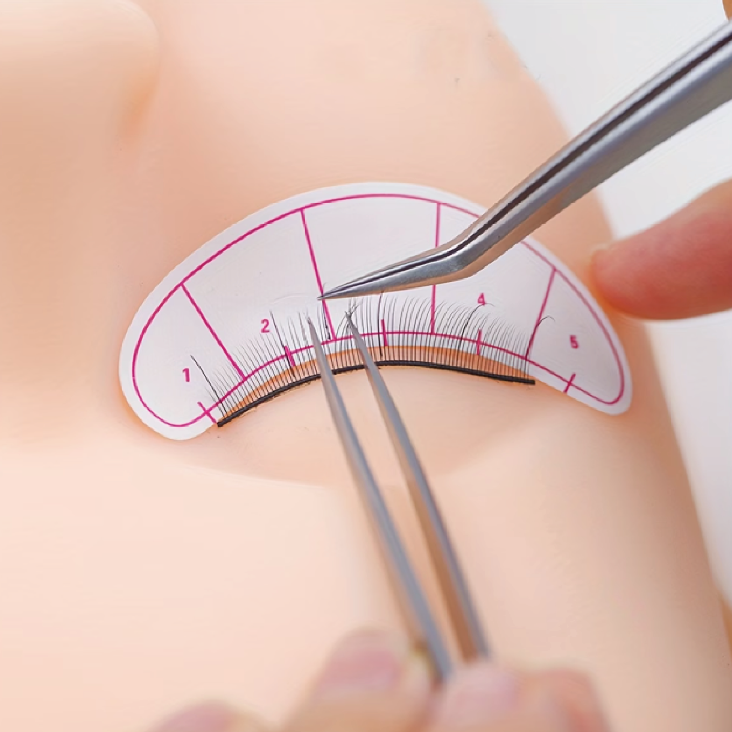 Lash Positioning Mapping Sticker - Image 4